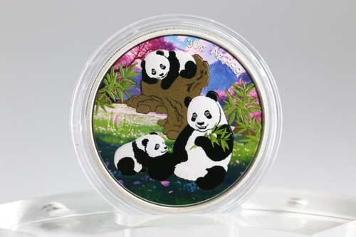 Panda silbermünze china - silbermünze,