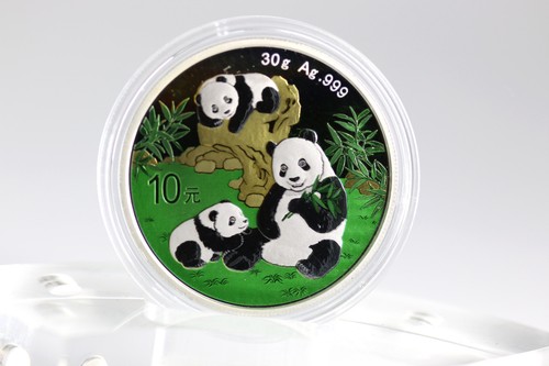 Panda silbermünze china - panda, 10