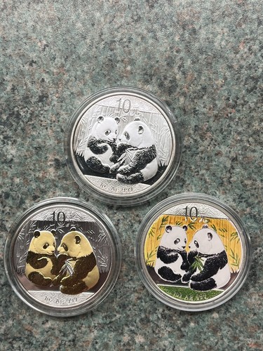 Yuan china panda - 10, 2009