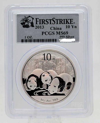 Silber panda china 10 - oz,