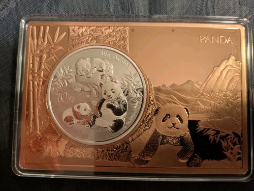 Münzbarren münze china panda - münzbarren,