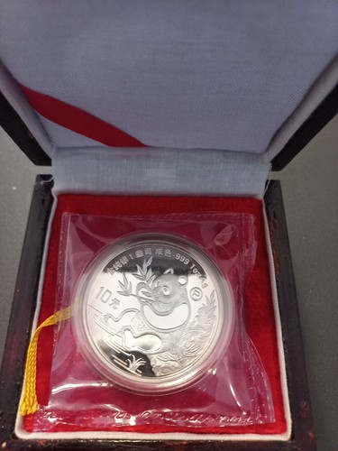 Yuan silber panda - 10,