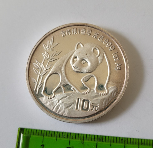 Silber 999 china panda - oz,