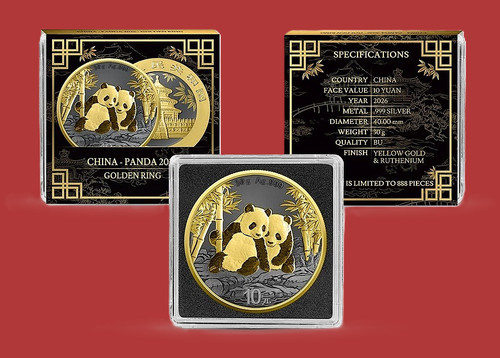 2026 china 元 yuan panda - 2026,