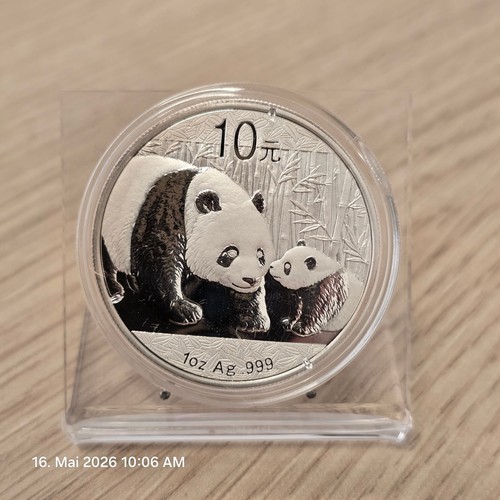 China yuan 2011 panda - china, 10