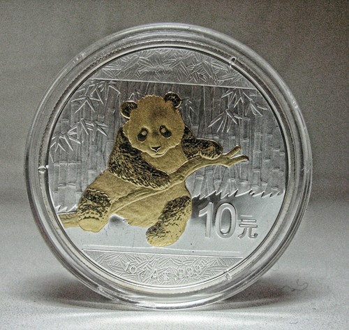 China yuan panda - 10,