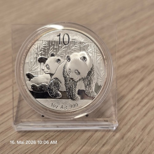 China yuan 2010 panda oz - china, 10