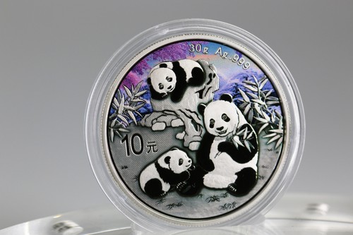 Panda silbermünze china - silbermünze, 10