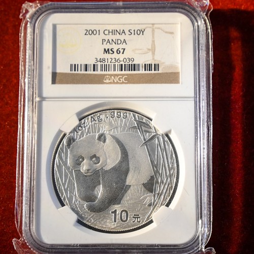 1oz china panda 2001 999 - 1oz,