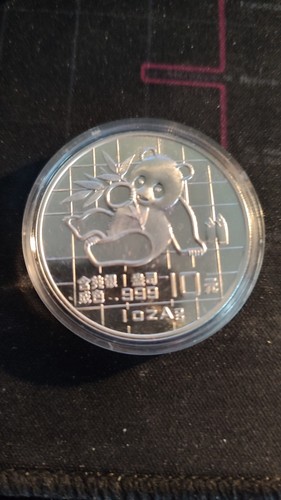 Silbermünze china panda 1989 - panda,
