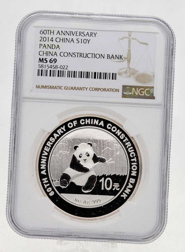 Silber yuan china - oz, 10