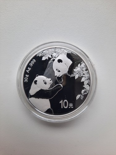 Panda silbermünze - g, /