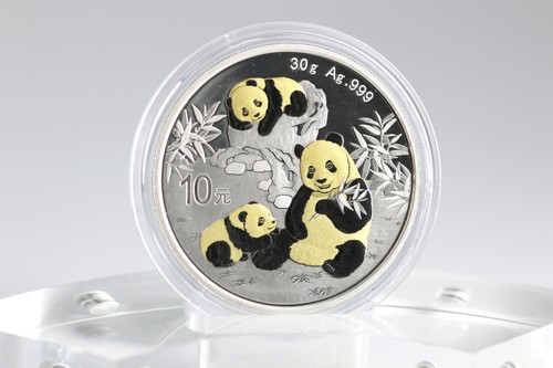 Panda silbermünze china - china, 10